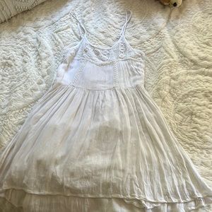 Kids white dress